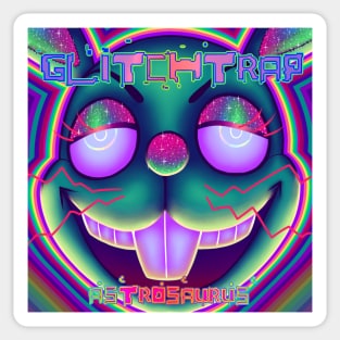 Glitchtrap Astrosaurus Cover Art Sticker